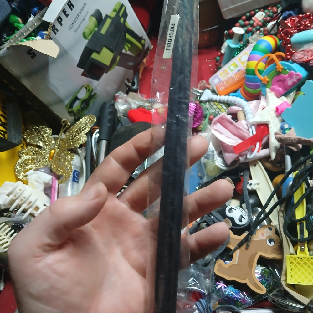 Black Incense Stick – Unscented Patchouli Style